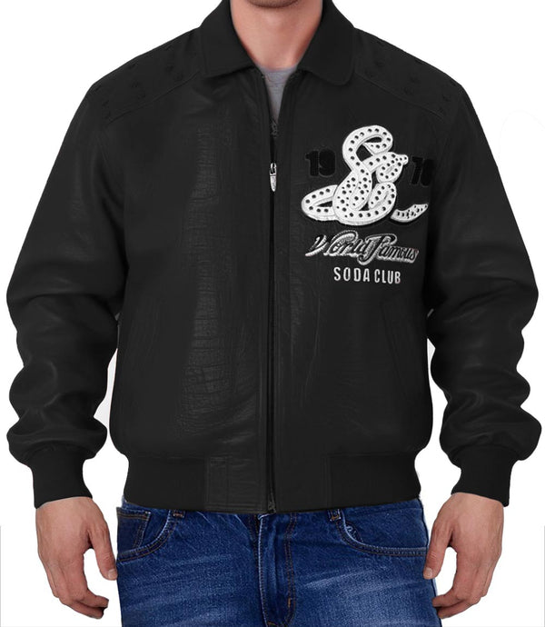 Famous 1978 Black Leather Jacket