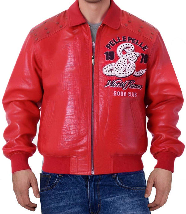 Famous 1978 Red Leather Jacket