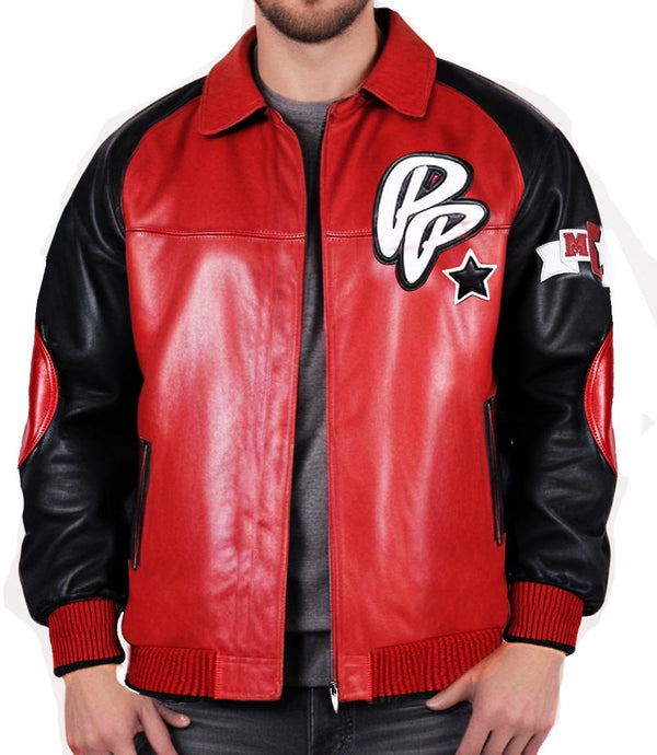 MB Soda Club Red Leather Jacket