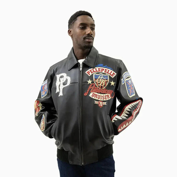 Pelle Pelle American Bruiser Plush Leather Jacket