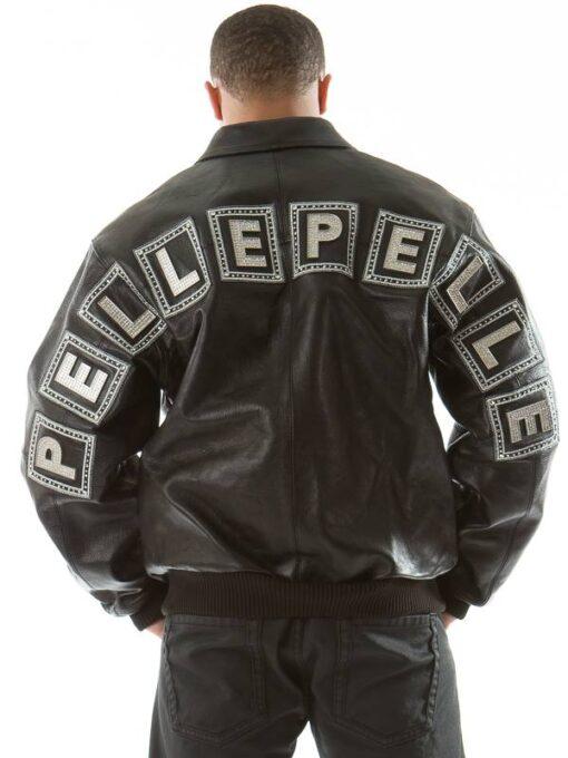 Pelle Pelle Jeweled Leather Jacket | PURE LEATHER JACKET